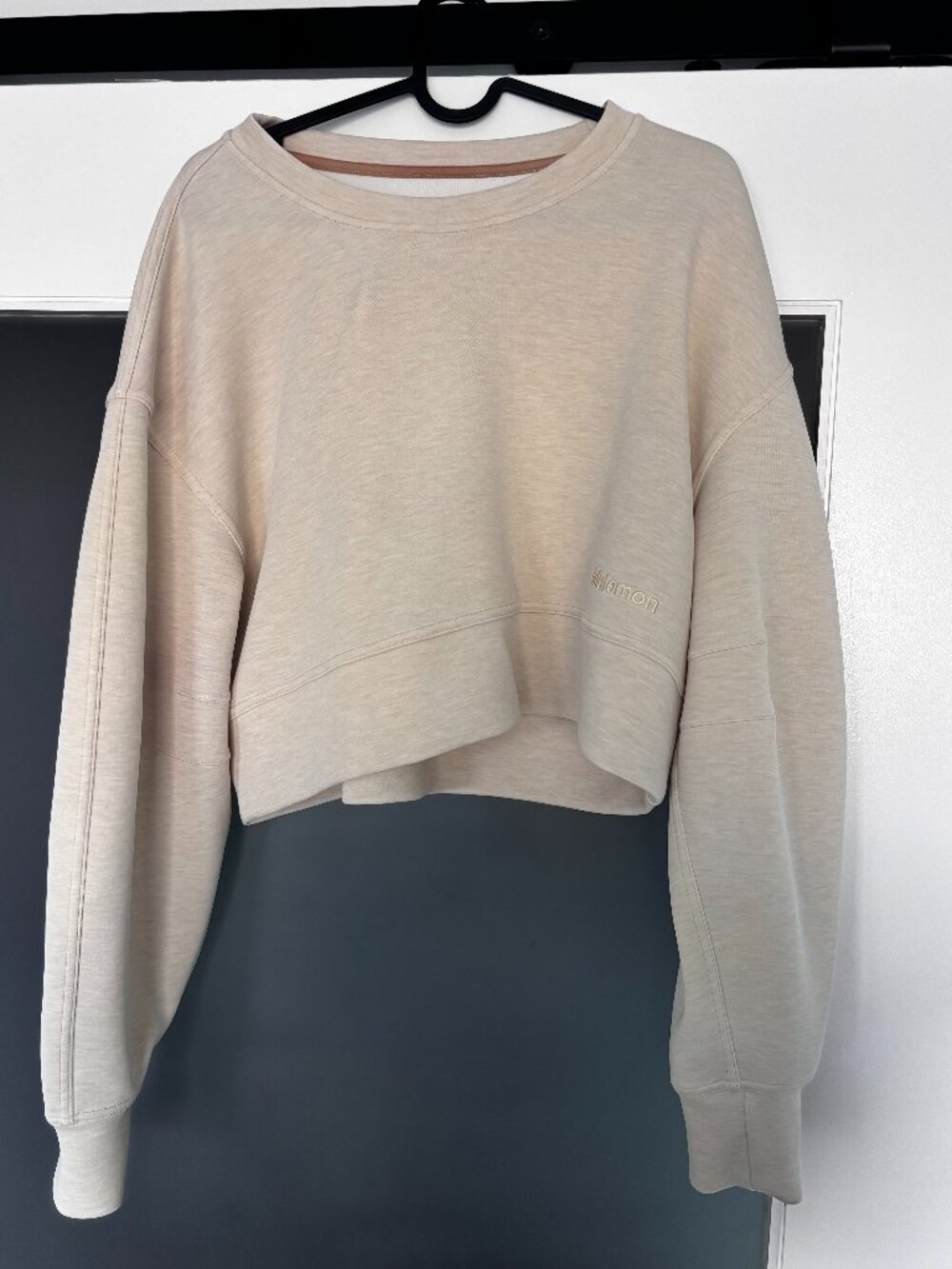 lululemon Softstreme Perfectly Oversized Cropped Crew